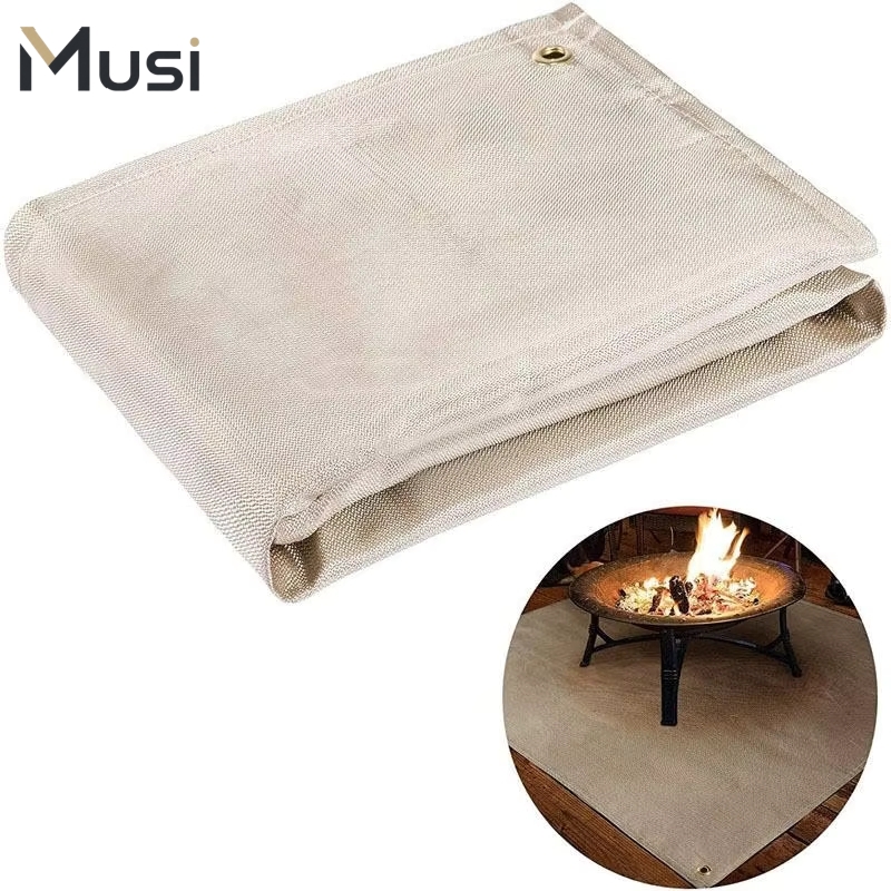 Cooking Outdoor Camping - BBQ Grill Mat Fireproof Insulation Pad