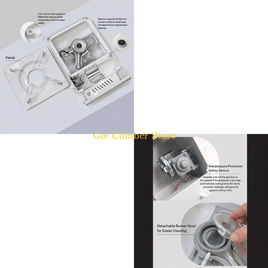 Camping Cooking Meals - Q84C Single Burners Camp Stove for