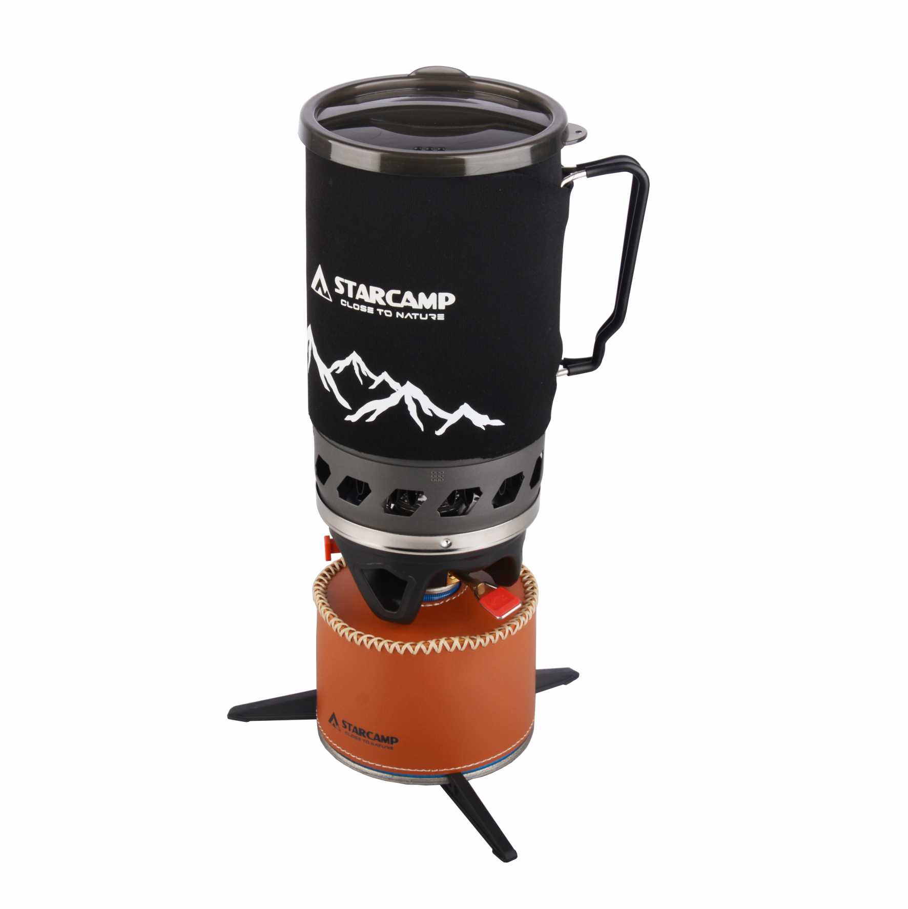 Camping Cooking Unit - STARCAMP 1400ml Outdoor Fastboil Jet Cooker
