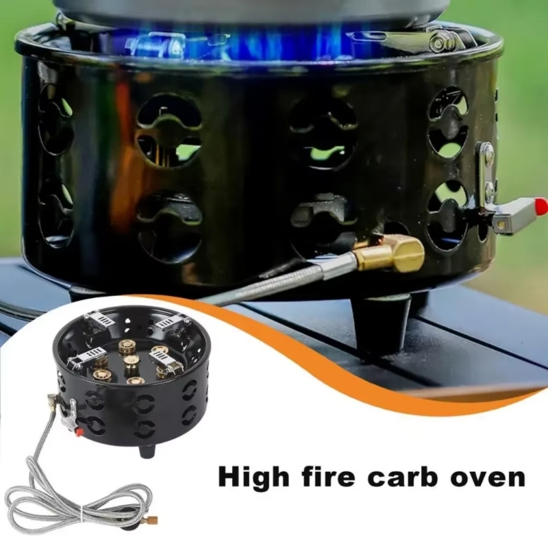 Camping Cooking Meals - Outdoor Gas Stove for Camp Cooking,