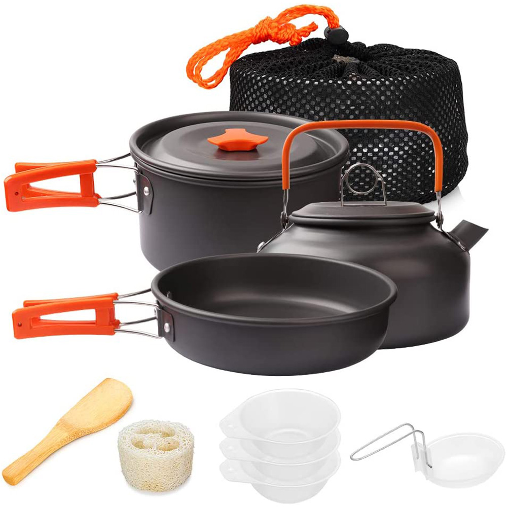 Camping Cooking Unit - 1pcs/1set Camping Cookware Kit Outdoor Cooking