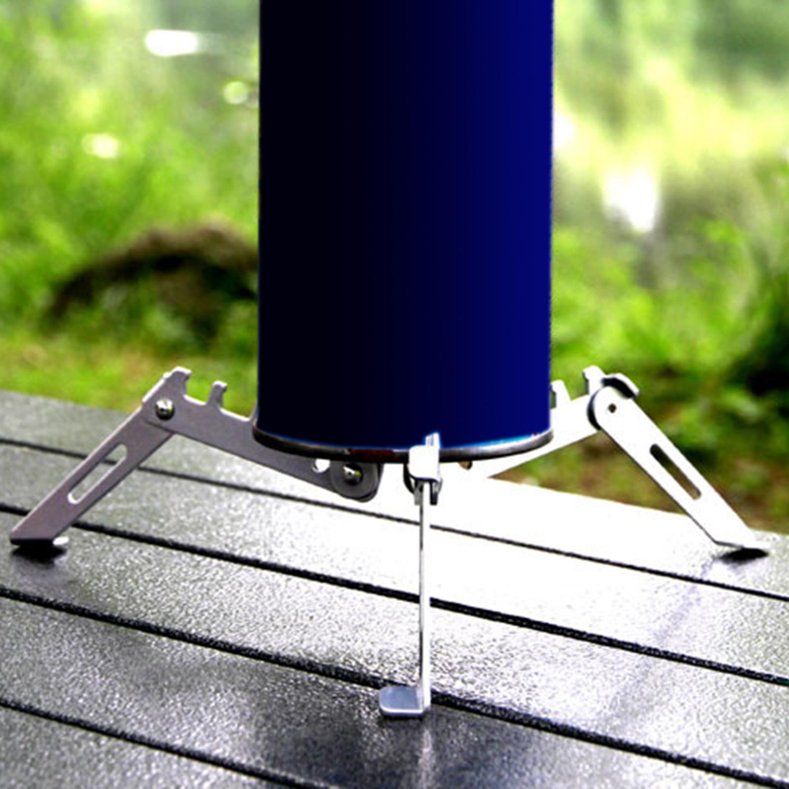 Camping Cooking Gas Canister - Portable Camping Canister Rack Tripod Outdoor