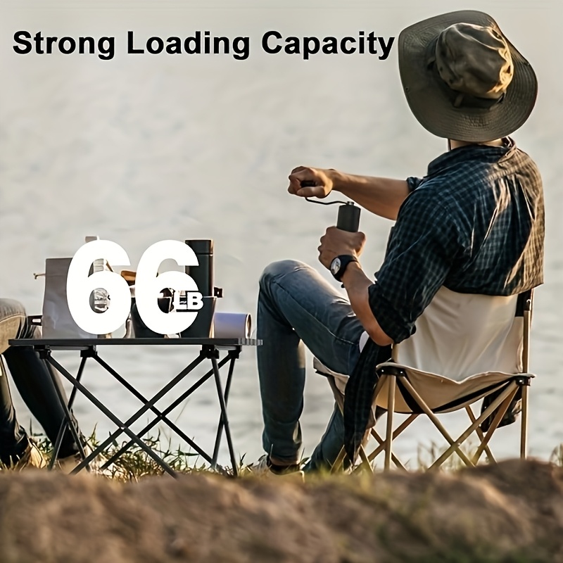 Camping Cooking Fire Pit - Portable Foldable Camping Side Table, Multifunctional