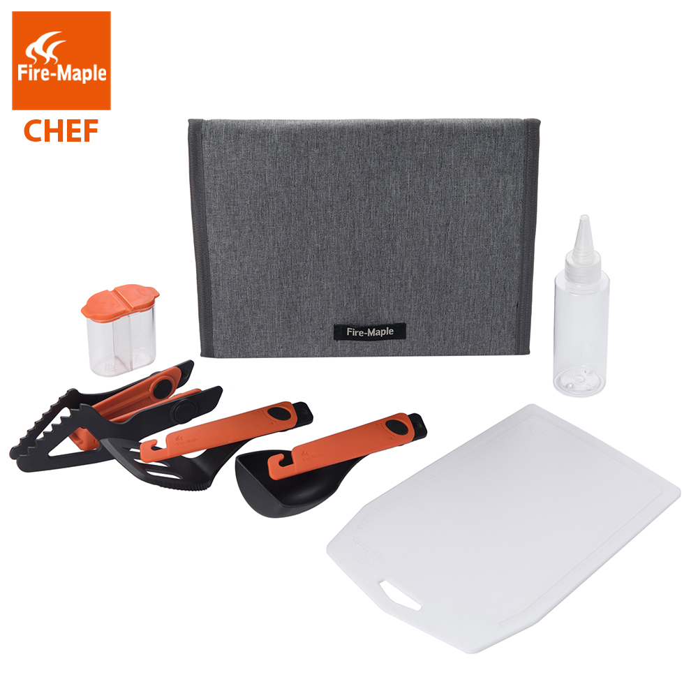 Camping Cooking Essentials Kit - Fire Maple Chef Cooking Utensil Kit