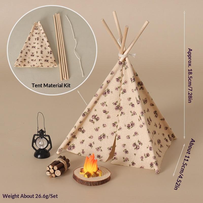 Camping Cooking Unit - **1 Set 1/12 Doll House Outdoor