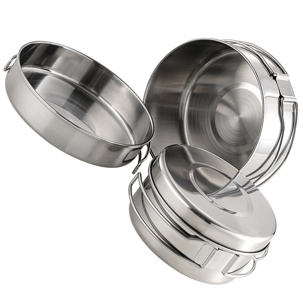 1Set Stainless Steel Camping C - Camping Cooking Set Stainless Steel 评论和价格