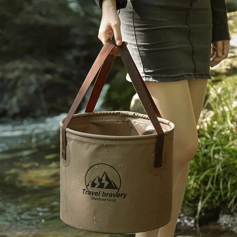 5/10/20L Folding Portable Buck - Camping Cooking Cover 评论和价格