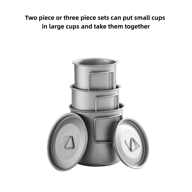 Titanium Camping Mug with Fold - Camping Cooking Unit 评论和价格