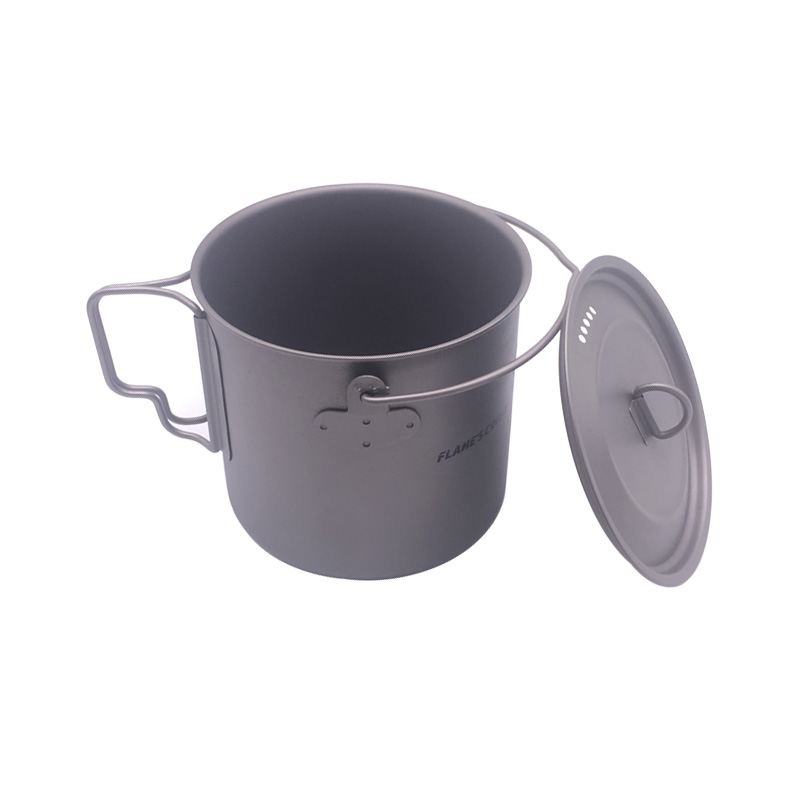 FLAME'S CREED 1100ml 1950ml Ul - Camping Cooking Pot Stainless Steel 评论和价格