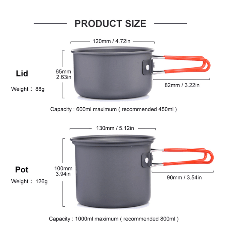 Widesea Camping Cooking Utensi - Camping Cooking Bundle 评论和价格