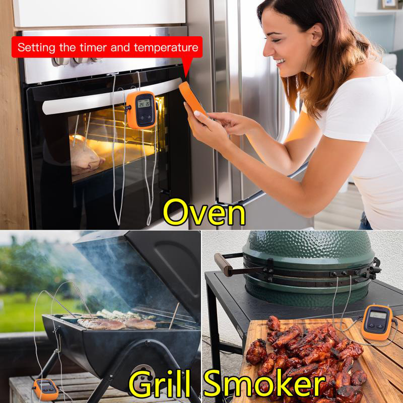 New Wireless Digital Food Kitc - Meat Thermometer Camp 评论和价格