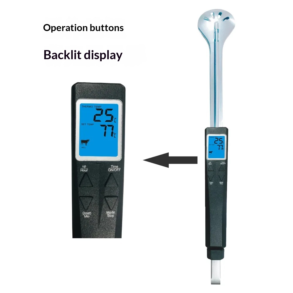 Outdoor Bbq Meat Thermometer W - Meat Thermometer Camp 评论和价格