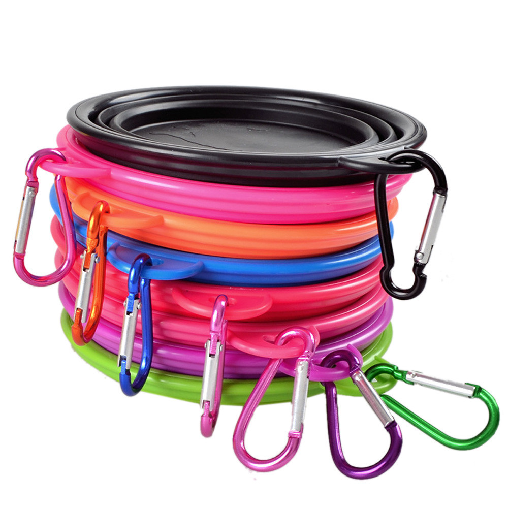 Collapsible Pet Silicone Dog F - Camping Cooking Meals 评论和价格