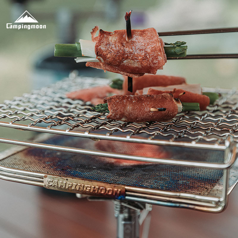 CAMPINGMOON Outdoor Camping 30 - Camping Cooking Gazebo 评论和价格