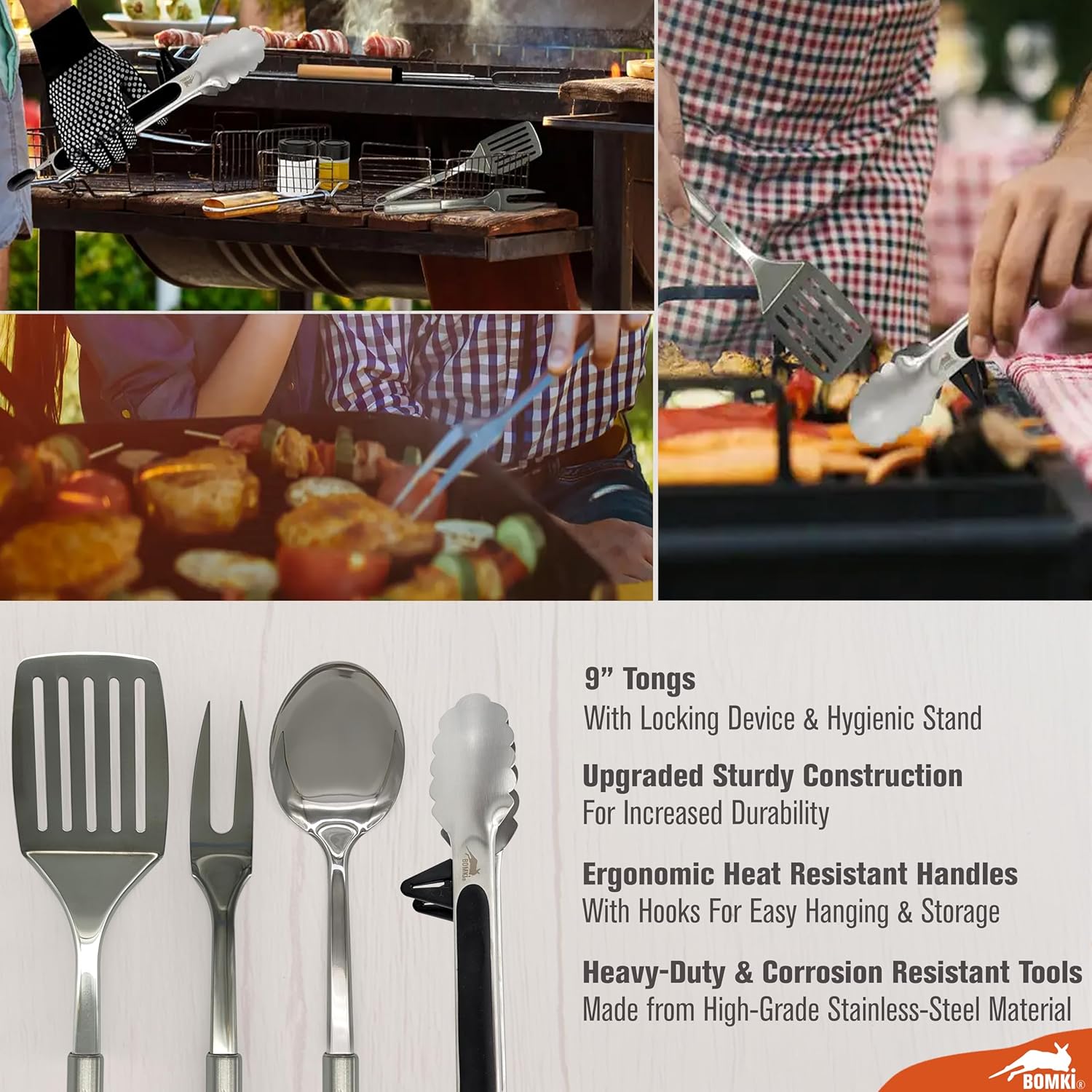 Camping BBQ Cooking Utensils S - Camping Cooking Essentials Kit 评论和价格