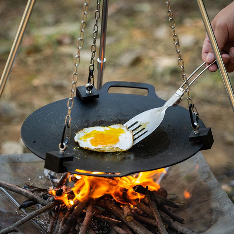 Camping Tripod For Cooking Out - Camping Cooking Fire Pit 评论和价格