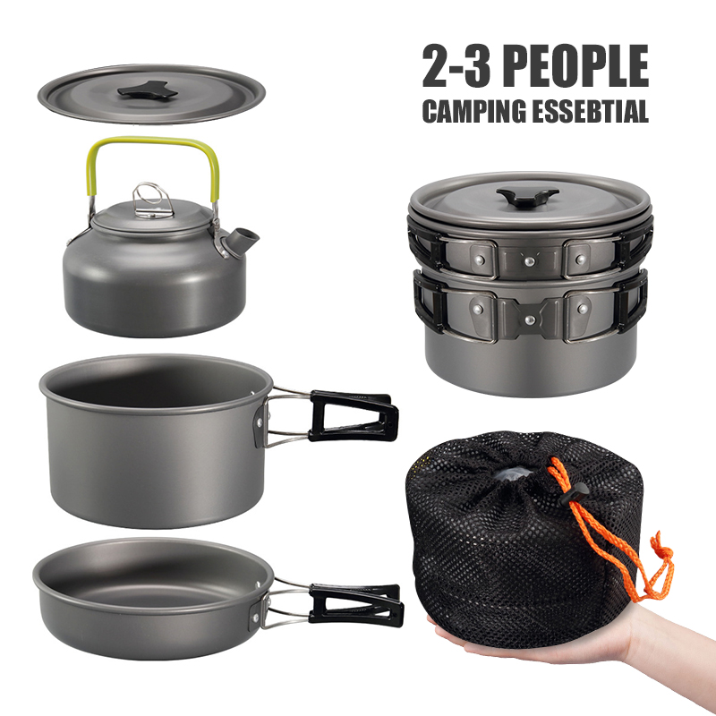 WESTTUNE Camping Cookware Kit  - Camping Cooking Unit 评论和价格