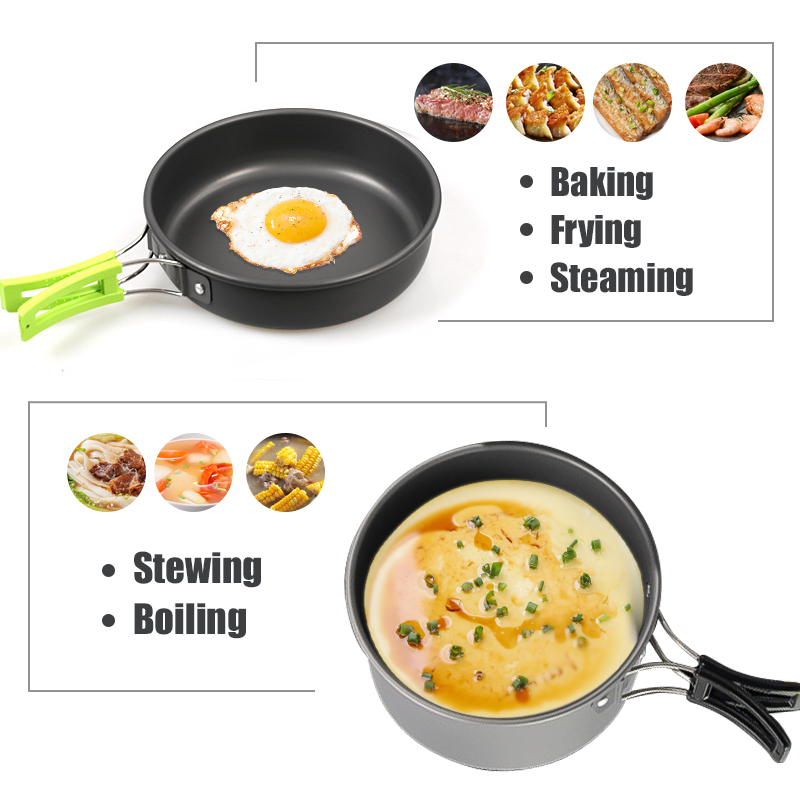 WESTTUNE Camping Cookware Kit  - Camping Cooking Unit 评论和价格