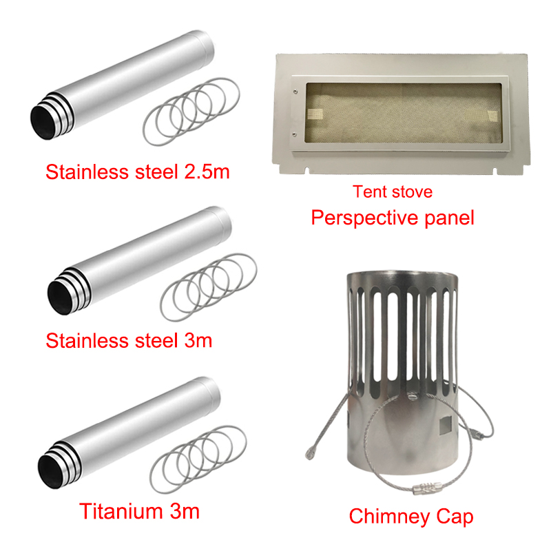 Camping Wood Stove Chimney Cap - Camping Cooking Cover 评论和价格