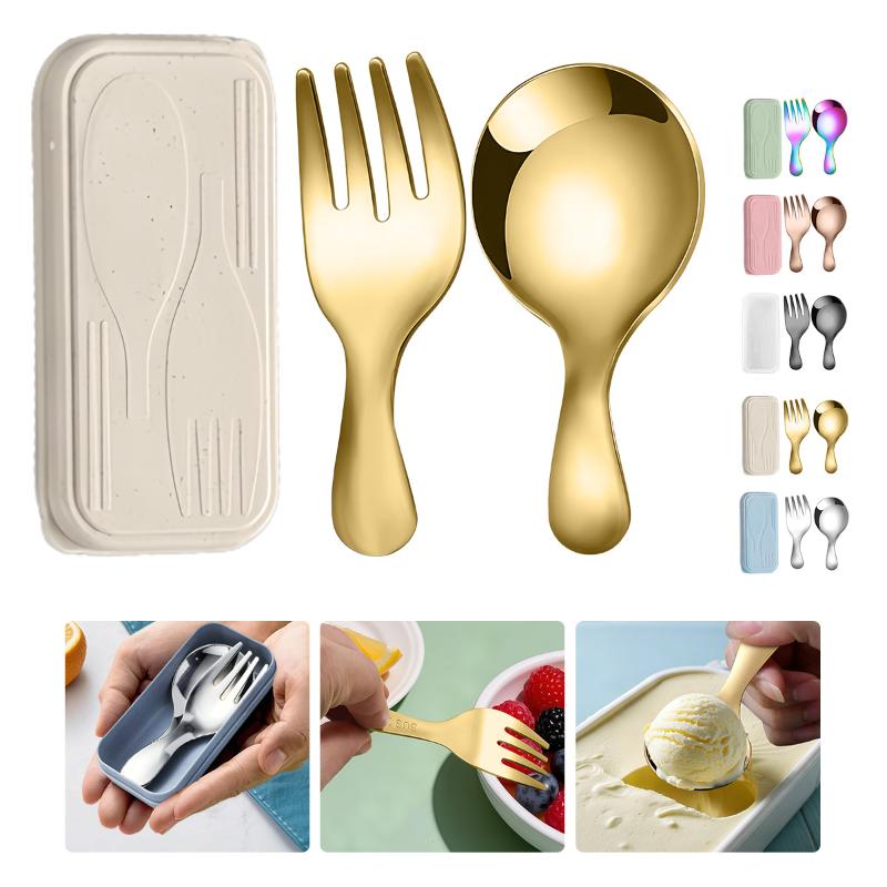 Stainless Steel Tableware Set  - Cooking Outdoor Camping 评论和价格