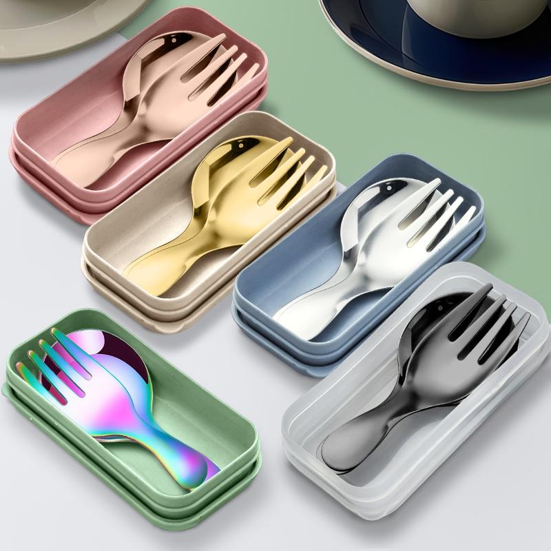 Stainless Steel Tableware Set  - Cooking Outdoor Camping 评论和价格