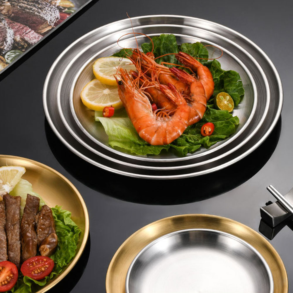 8Pcs Metal Dining Dish Stainle - Camping Cooking Meals 评论和价格