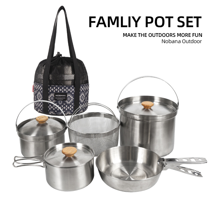 NOBANA Newest Outdoor Stainles - Camping Cooking Unit 评论和价格