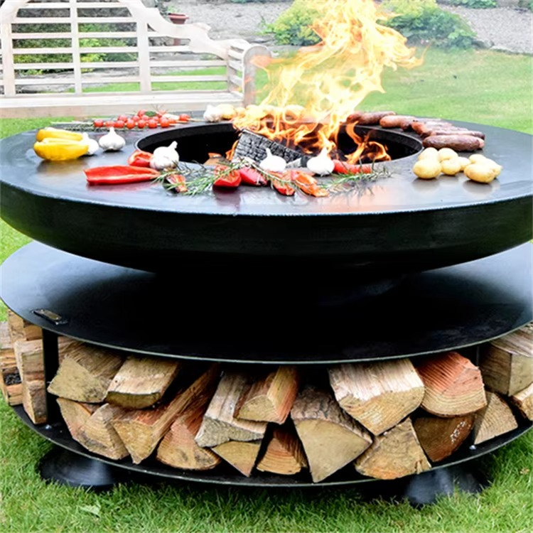 Barbecue Grill Camping Fire Pi - Camping Cooking Fire Pit 评论和价格