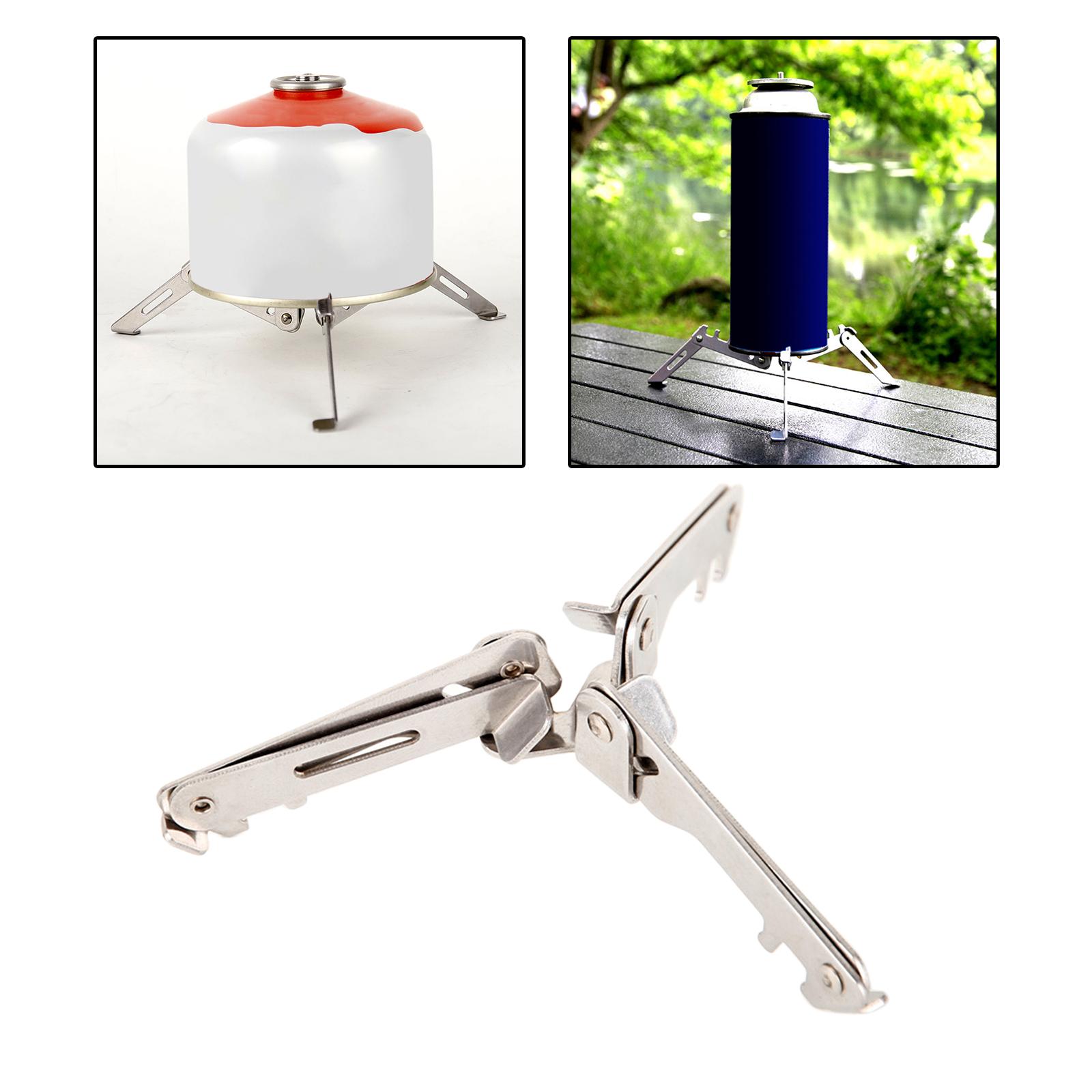 Portable Camping Canister Rack - Camping Cooking Gas Canister 评论和价格