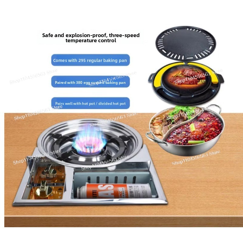 Portable Gas Stove with Canist - Camping Cooking Gas Canister 评论和价格