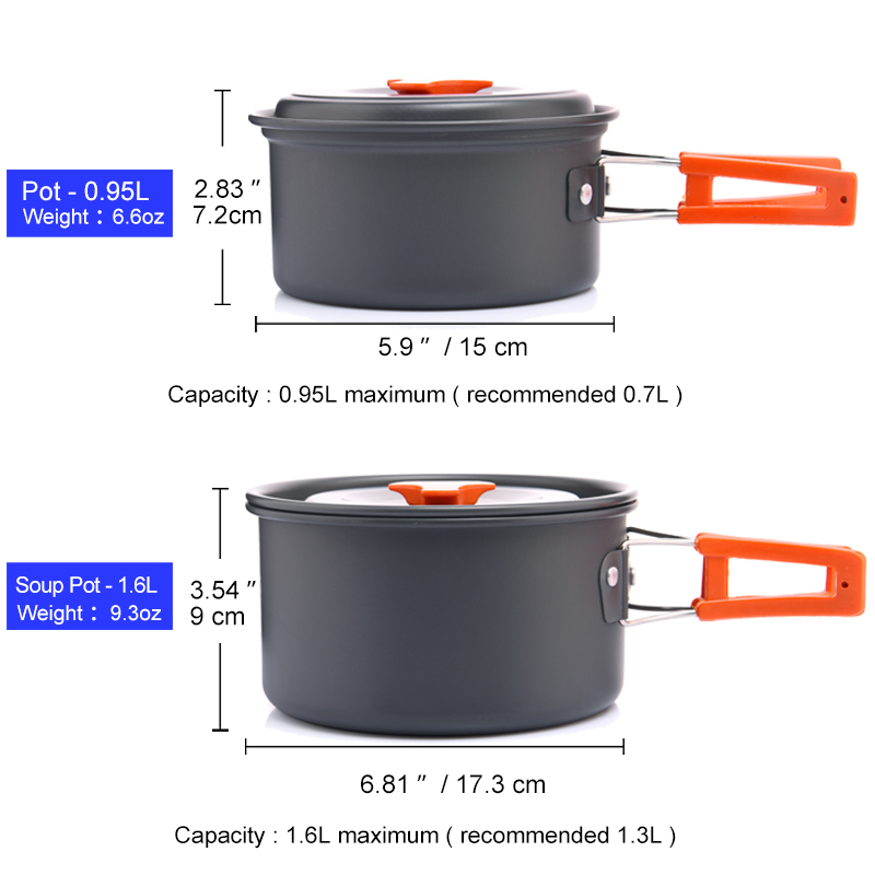 Widesea Camping Outdoor Cookwa - Camping Cooking Unit 评论和价格