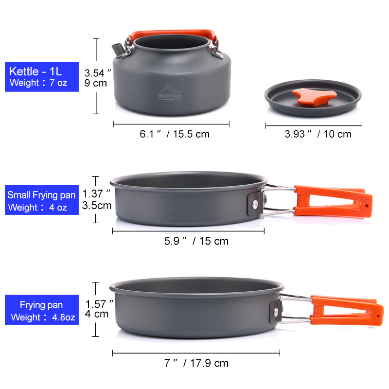 Widesea Camping Outdoor Cookwa - Camping Cooking Unit 评论和价格