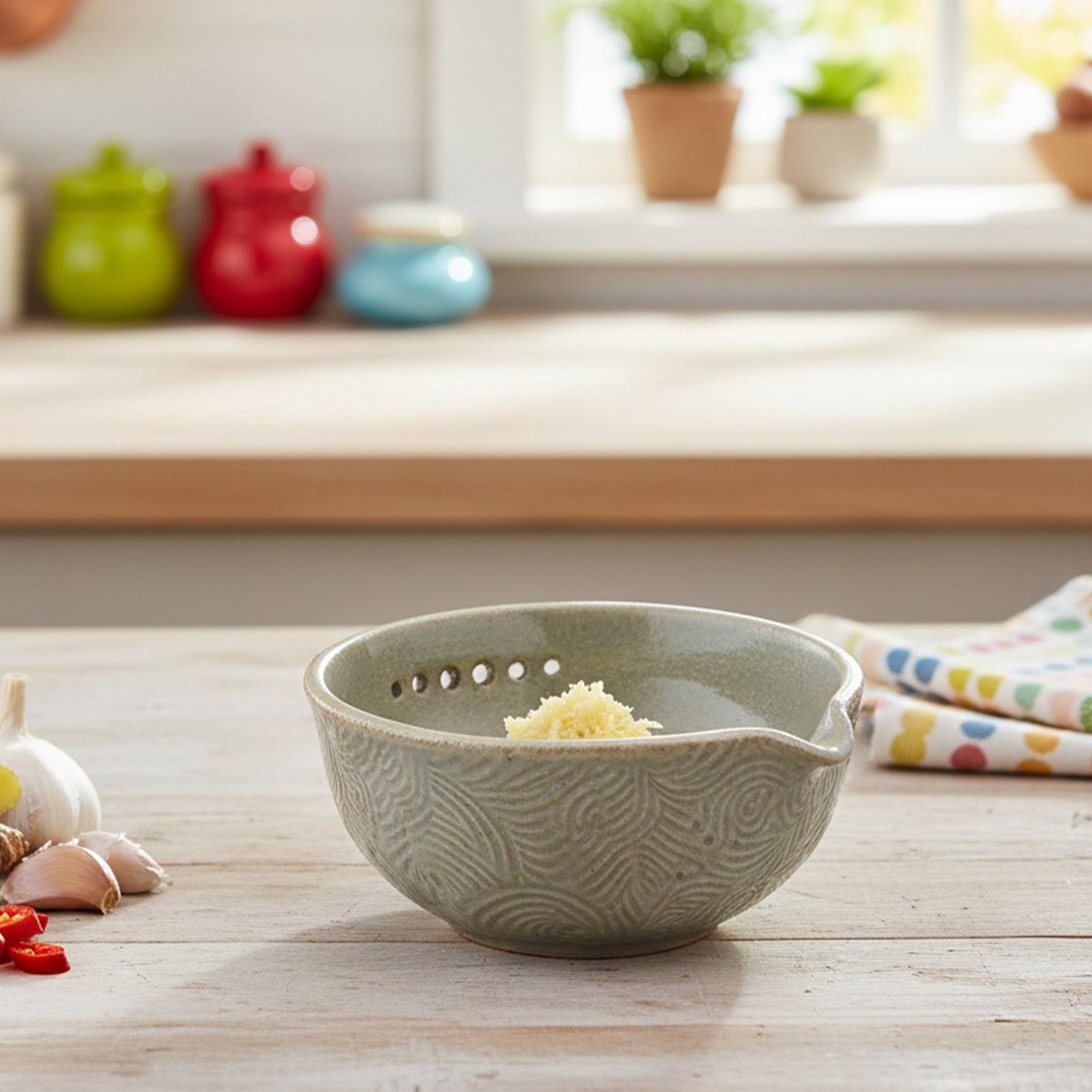 Garlic Plate Ceramic Mincer Bo - Camping Cooking Meals 评论和价格