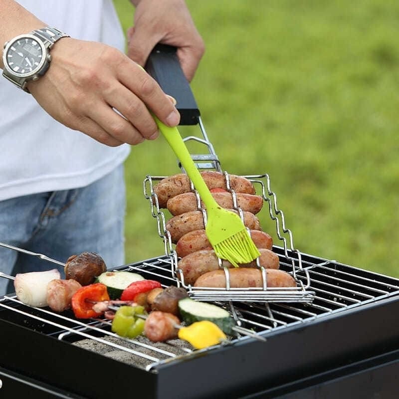 Portable Camping BBQ Grill Com - Cooking Outdoor Camping 评论和价格