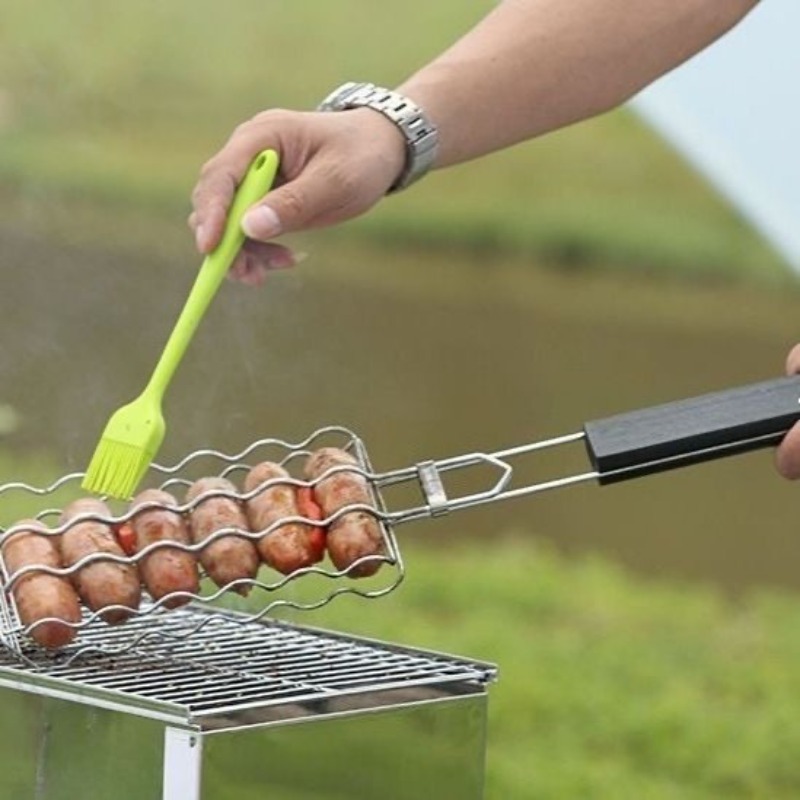 Portable Camping BBQ Grill Com - Cooking Outdoor Camping 评论和价格