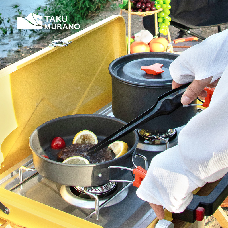 Camping Cookware Set Outdoor C - Camping Cooking Unit 评论和价格