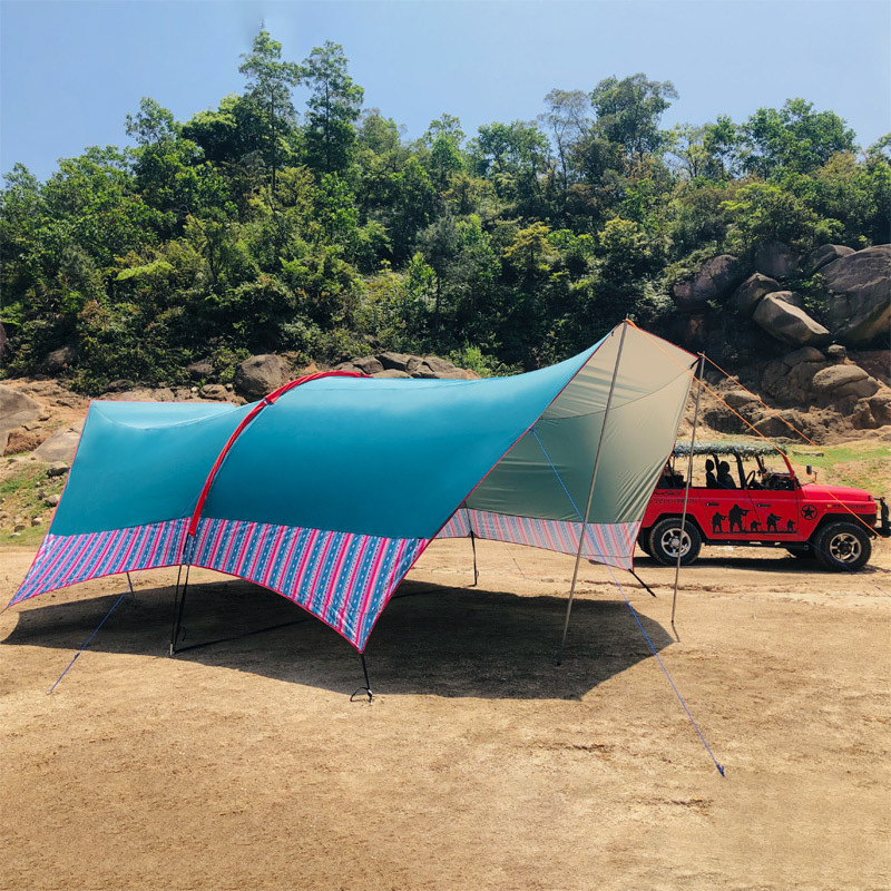 Large multi-person awning with - Camping Cooking Awning 评论和价格