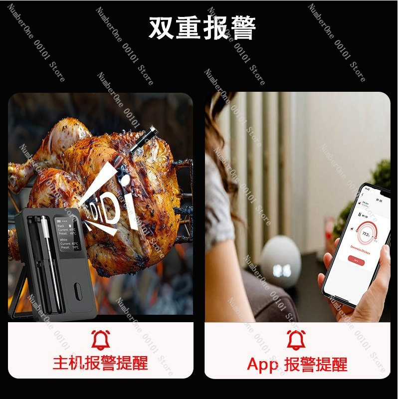 Wireless Bluetooth Meat Thermo - Meat Thermometer Camp 评论和价格