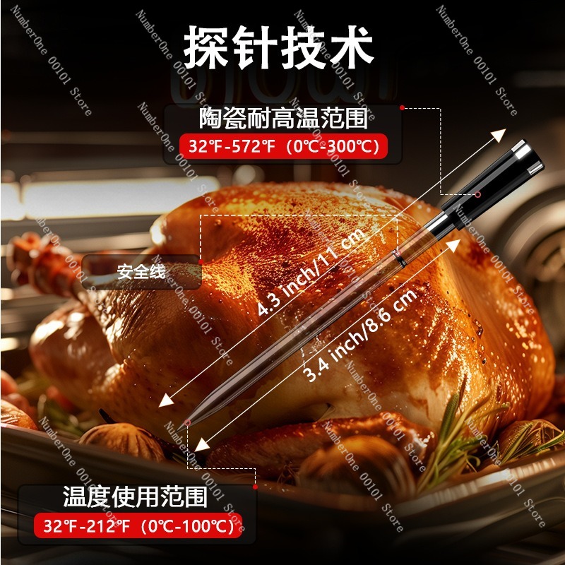 Wireless Bluetooth Meat Thermo - Meat Thermometer Camp 评论和价格