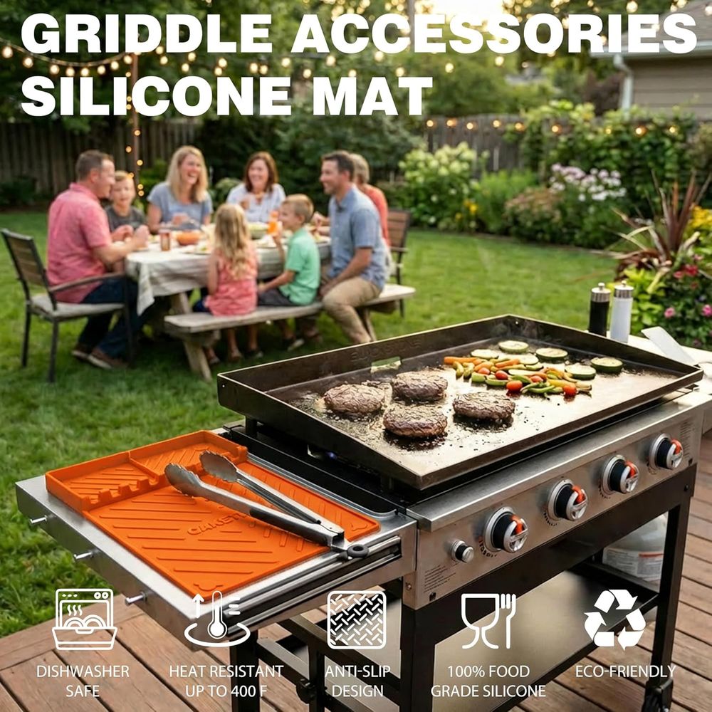 Silicone Grill Mats or Griddle - Cooking Outdoor Camping 评论和价格