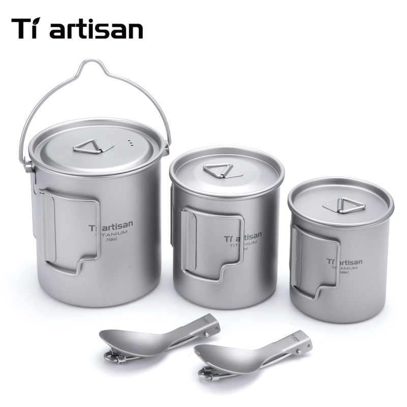 Tiartisan Pure Titanium Ultral - Camping Cooking Bundle 评论和价格