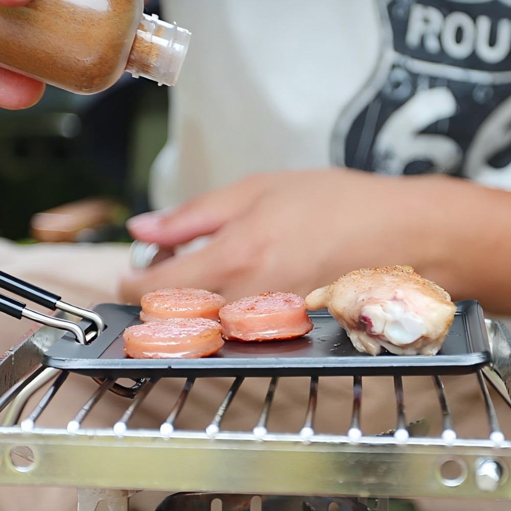 Camping Frying Pan Outdoor Por - Camping Cooking Meals 评论和价格