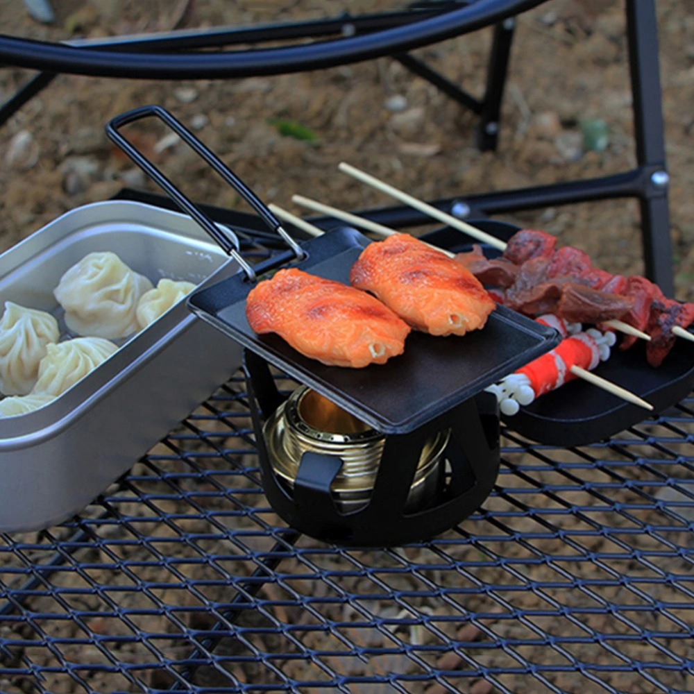 Camping Frying Pan Outdoor Por - Camping Cooking Meals 评论和价格