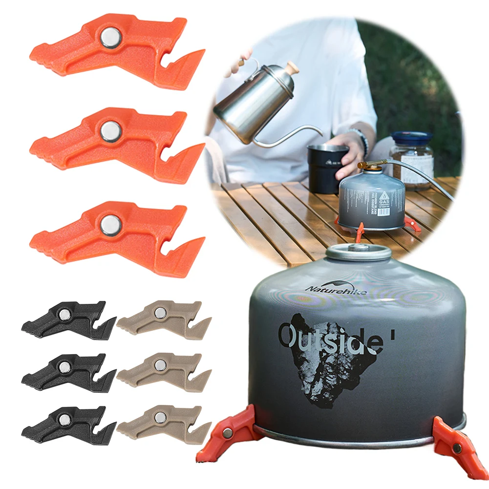 Magnetic Tripod Gas Tank Brack - Camping Cooking Gas Canister 评论和价格
