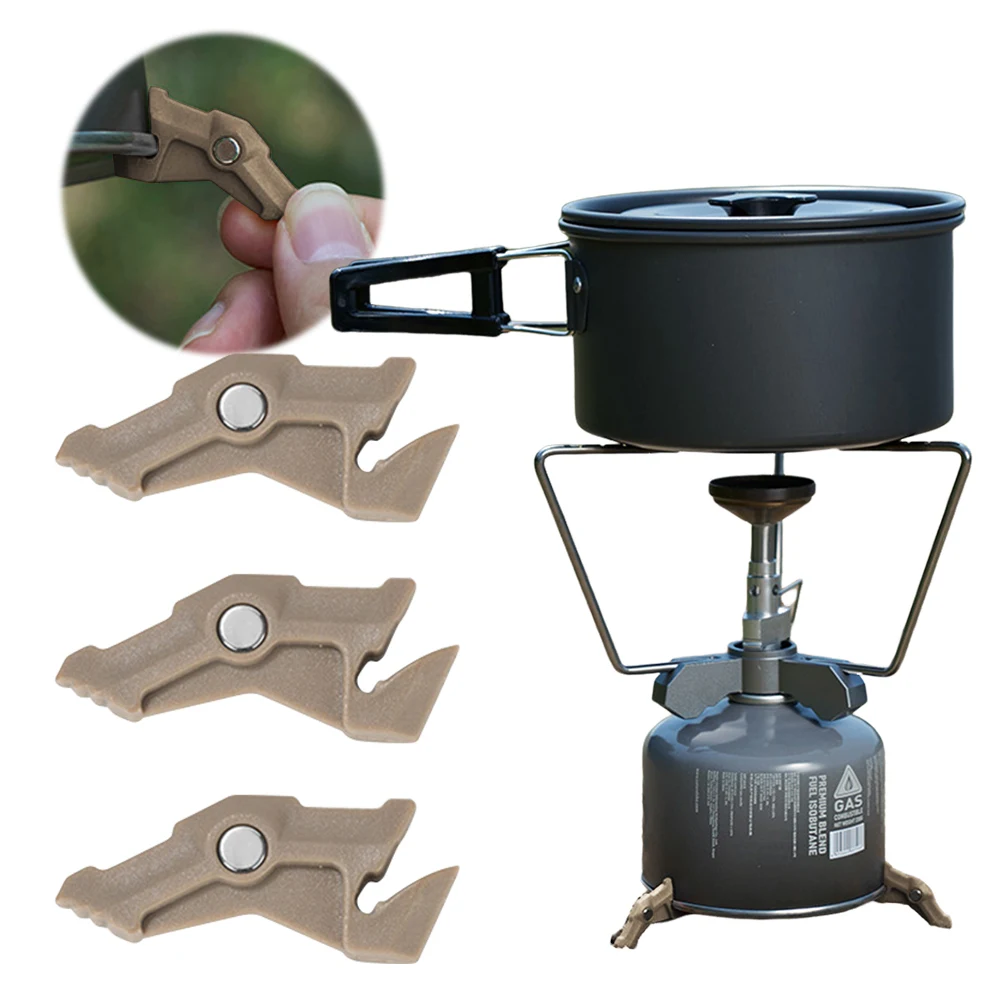 Magnetic Tripod Gas Tank Brack - Camping Cooking Gas Canister 评论和价格