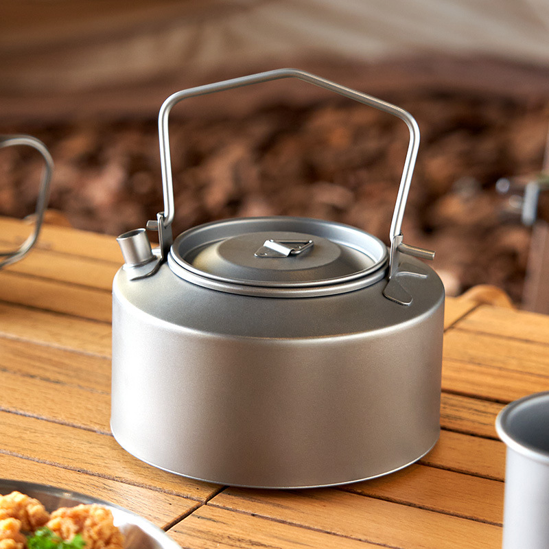 Camping Water Cooking Kettle T - Camping Cooking Set Stainless Steel 评论和价格
