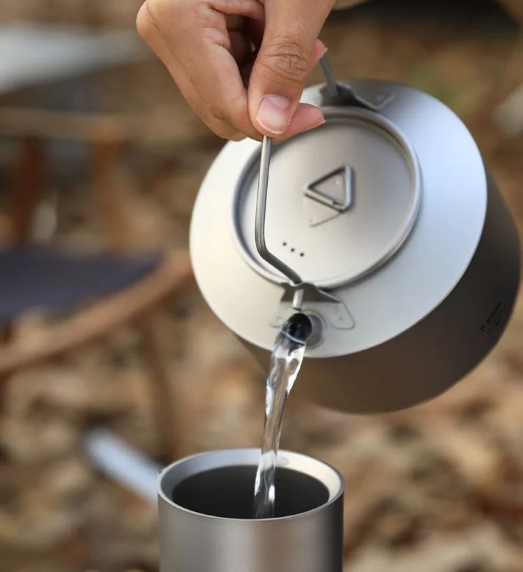 Camping Water Cooking Kettle T - Camping Cooking Set Stainless Steel 评论和价格