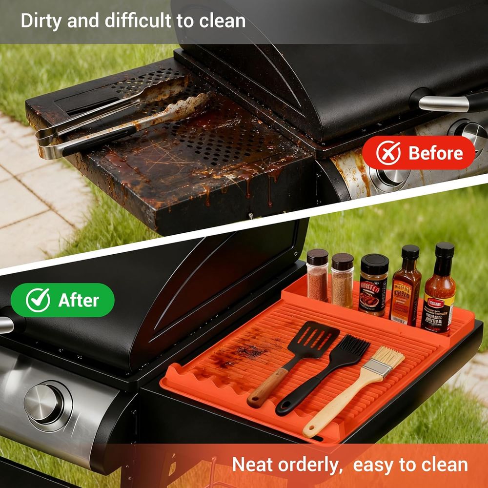 Heat Resistant Silicone Grill  - Cooking Outdoor Camping 评论和价格