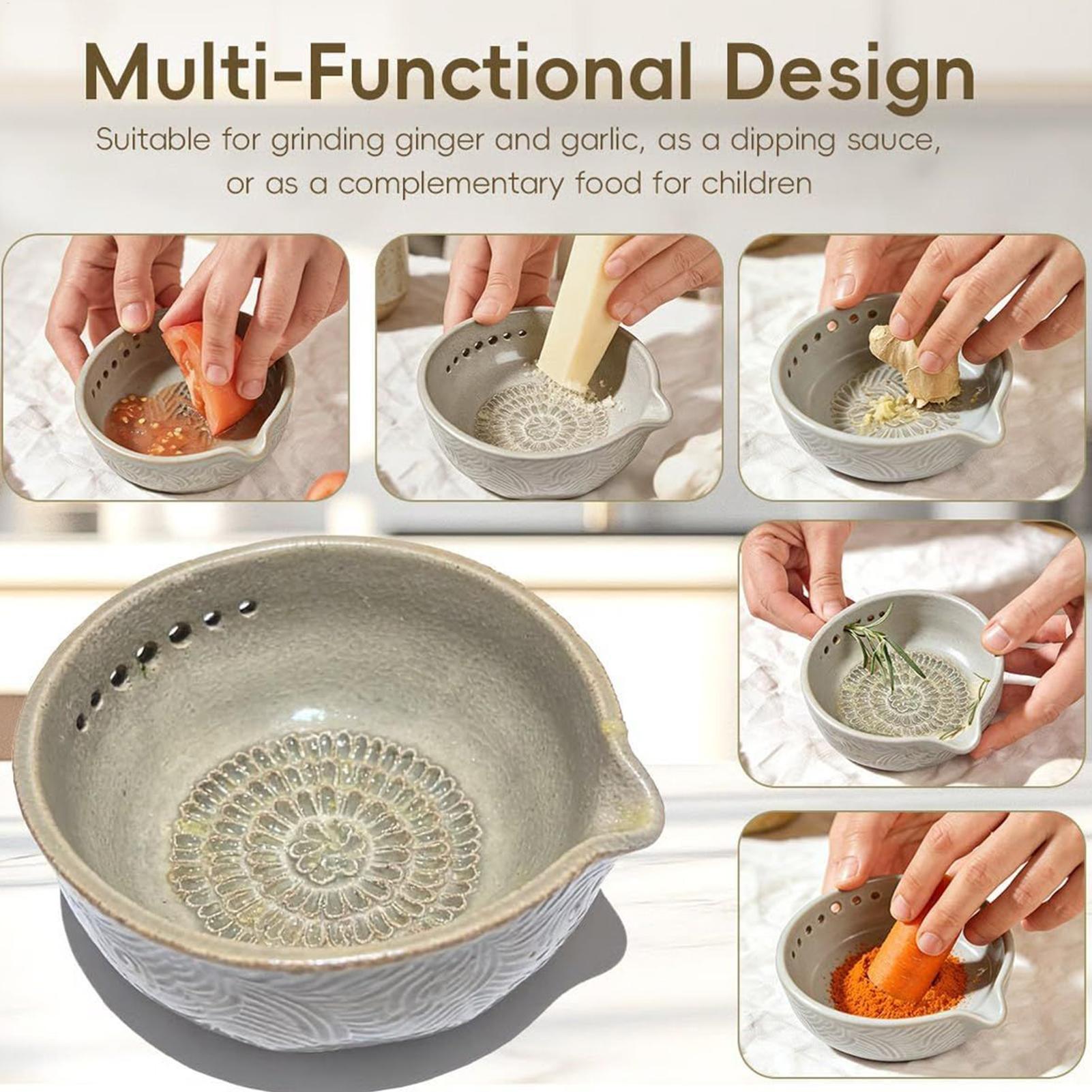 Grater Plate Ceramic Grinder B - Camping Cooking Meals 评论和价格