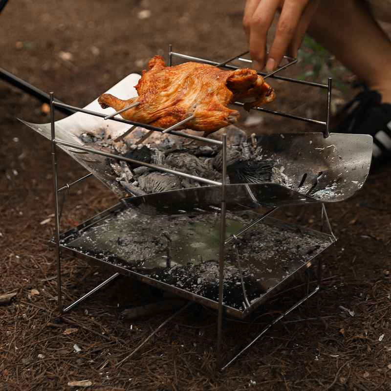 Wood Burning Camping Stove Por - Camping Cooking Fire Pit 评论和价格